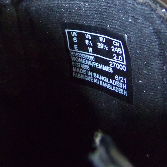 Clarks Black Ankle Boots - Picture 9 of 13